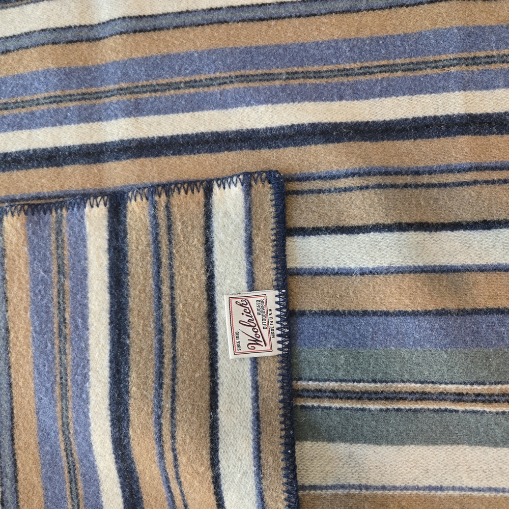 100% WOOL Throw by "Woolrich"